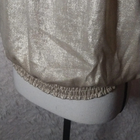 SOFIA MADE IN ITALY SEQUIN TUBE TOP OS NWT - Picture 7 of 8